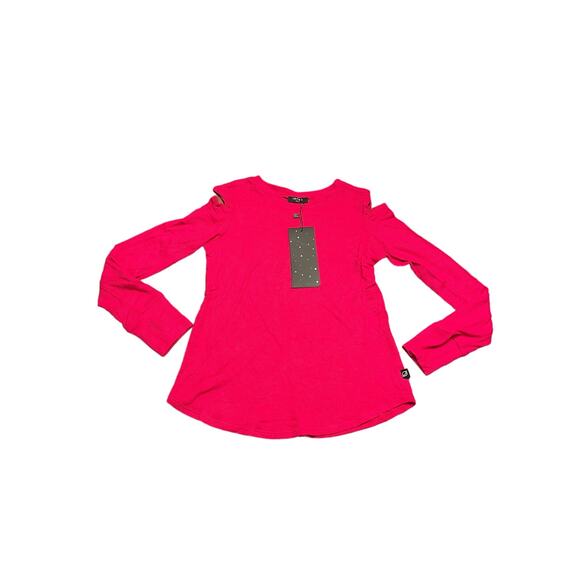 Terez Other - Terez Girls Ribbed Cold Shoulder Long Sleeve, NWT, Size: Small